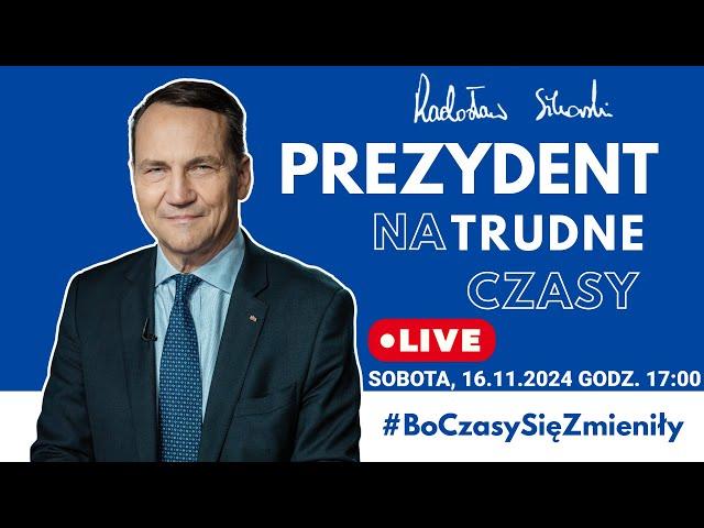 Radosław Sikorski - Spotkanie otwarte w Rokietnicy, 16.11.2024