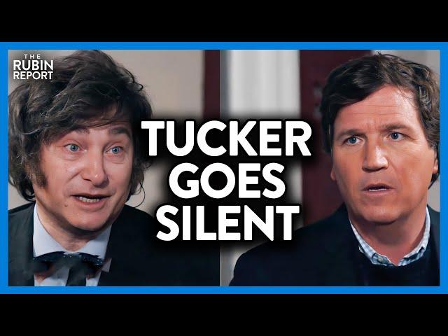 Watch Tucker’s Head Explode When Javier Milei Says What No Politician Will Admit