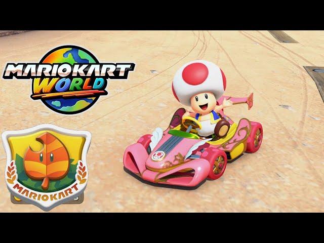 Leaf Cup 100cc Grand Prix as Toad - Mario Kart World (No Commentary)
