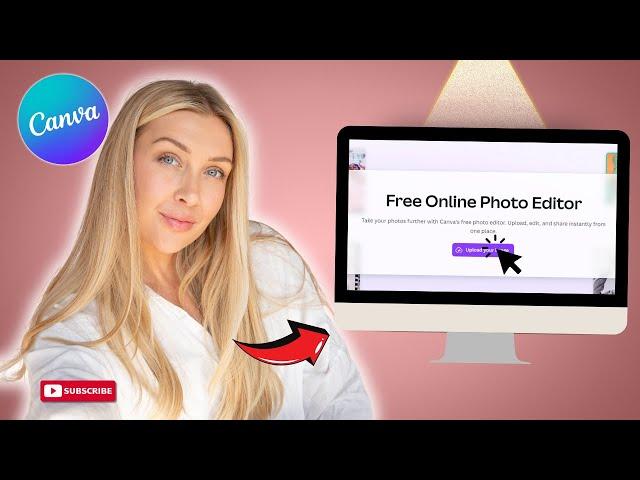 Use The Free Photo Editor in Canva - Easy Tutorial 2024