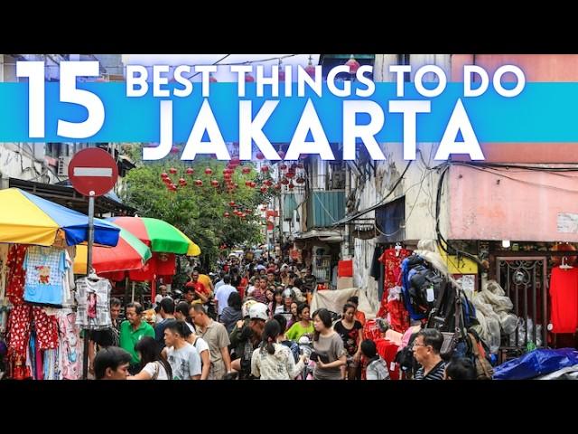 Best Things To Do in Jakarta Indonesia 2024 4K