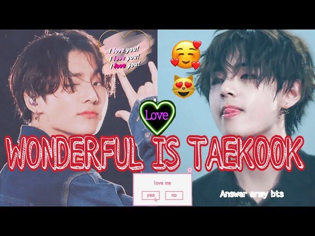 WONDERFUL IS TAEKOOK  Sweetness, cutes, and funny moment #TAEHYUNG #JUNGKOOK #Taekook