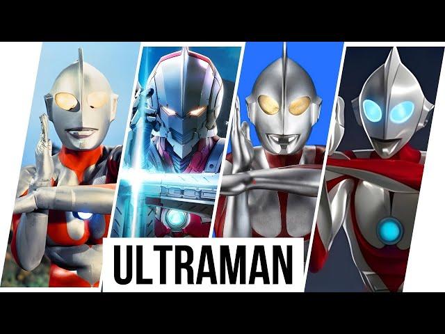 Ultraman Evolution in Movies & TV Shows (1966-2024) | Ultraman: Rising