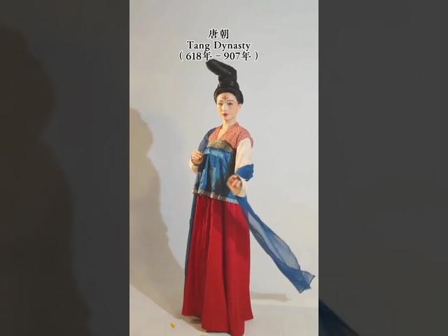 历代中国女性服饰妆发演变