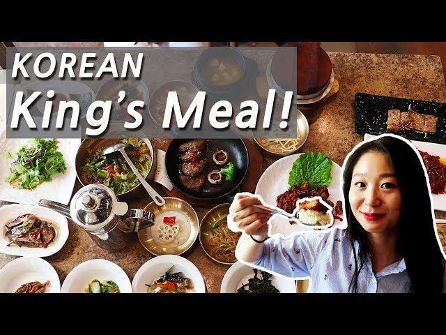 Korean KING's MEAL!!!