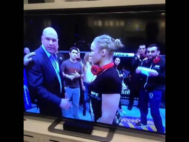 Dana White gets angry over Joe Rogan's post-fight question to Ronda Rousey