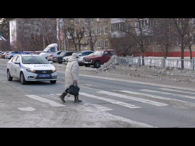 ДТП со смертельным исходом на пешеходном переходе. Видео с регистраторов / 24-01-2023