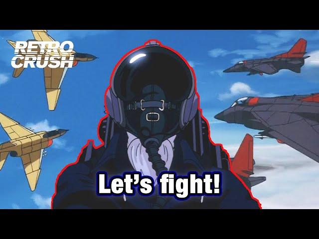 INTENSE top-quality aerial combat you don’t see in today’s anime | Area 88 (1985)