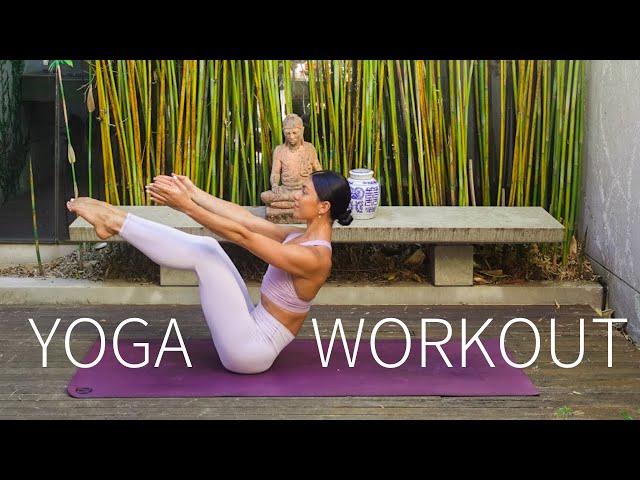 25 MIN YOGA PILATES WORKOUT || Full Body Stretch & Strengthen