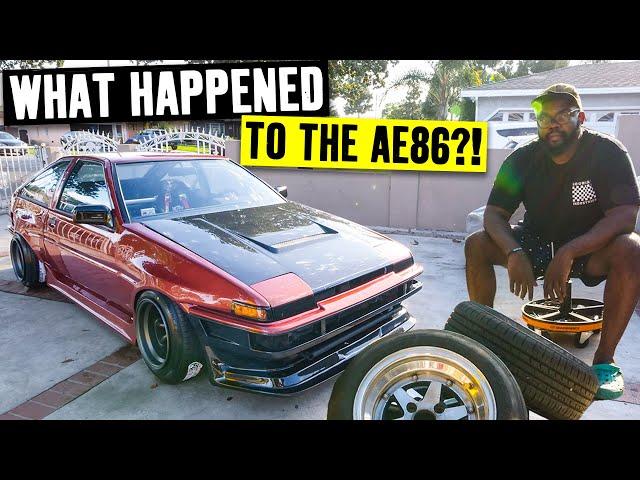 Is this the perfect daily driver? Hert's AE86 Corolla gets Wheels, Carbon and Cooling!