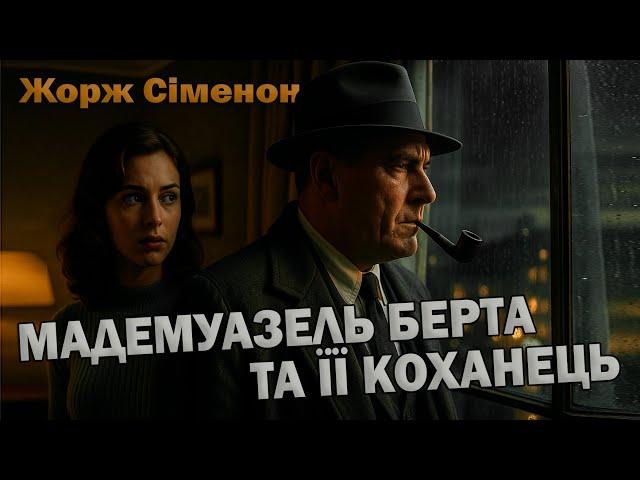 ЖОРЖ СІМЕНОН - МАДЕМУАЗЕЛЬ БЕРТА ТА ЇЇ КОХАНЕЦЬ | КОМІСАР МЕГРЕ #аудіокнигиукраїнською #детектив
