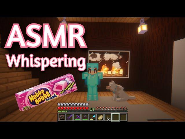 ASMR Gaming | MINECRAFT SURVIVAL WHISPERING (112) | Keyboard/Mouse Sounds 