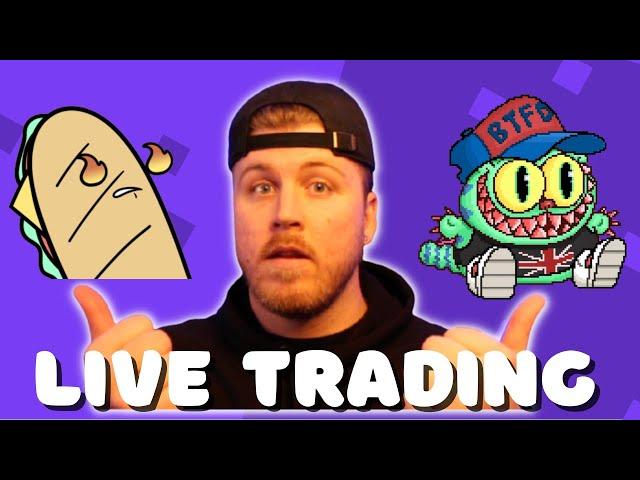 LIVE TRADING SOLANA NFTs MINTING + TRADING SECONDARY