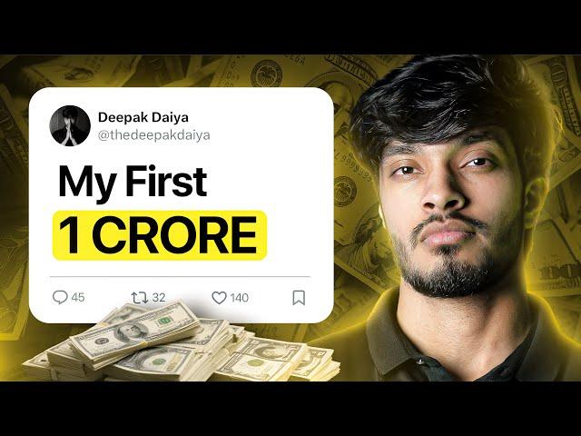 How I Made ₹1 Crore at Age 20