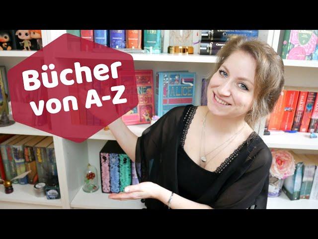 Bücher von A-Z: Kann ich das Alphabet mit Buchtiteln abdecken? | ABC-Challenge