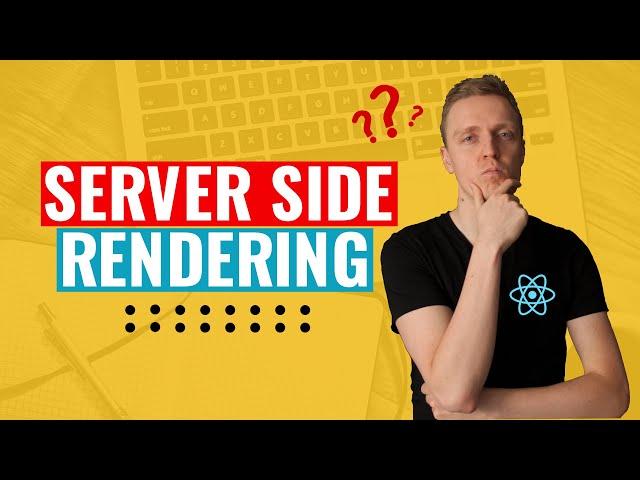 React Server Side Rendering - Beginners Guide