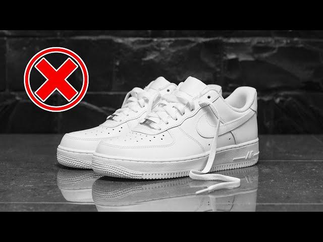 5 REASONS YOU SHOULDN'T WEAR AIR FORCE 1's | YOU'RE WEARING THEM WRONG