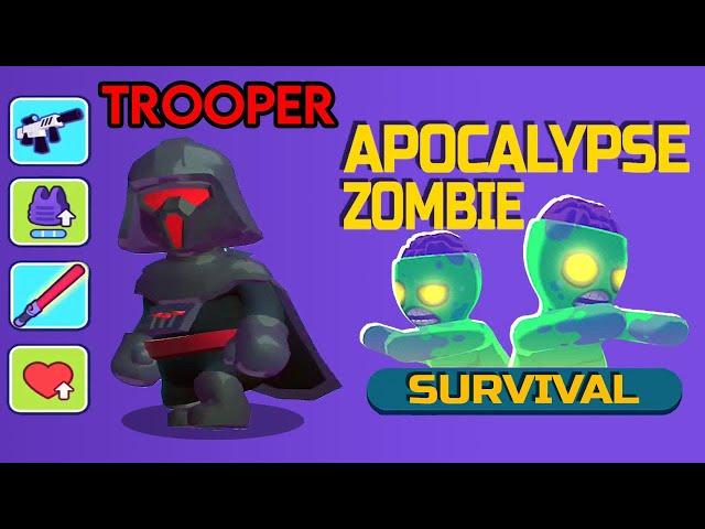 Stealth Master | Trooper in zombie apocalypse- 3 Rounds All Character's Weapons.