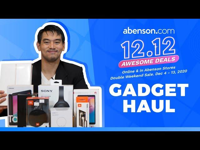 Gadget Haul | Abenson 12.12 Awesome Deals