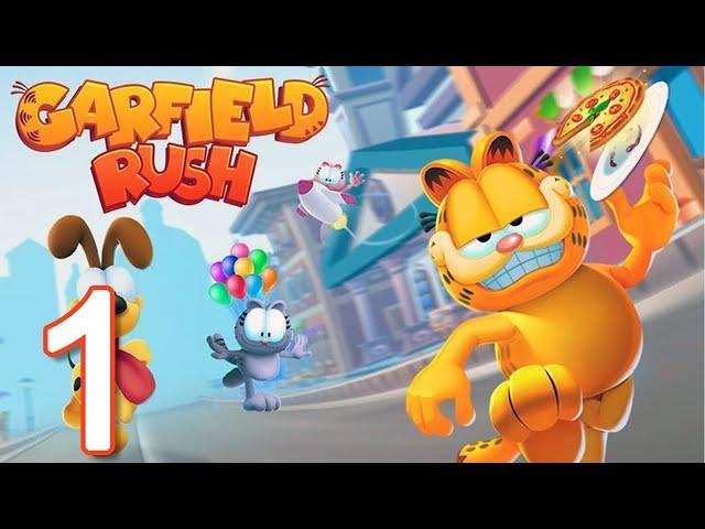 Garfield Rush -  Walkthrough Gameplay Part 1 (iOS)