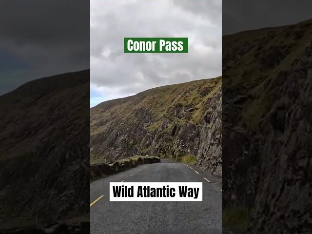 Conor Pass Drive - Wild Atlantic Way #ireland #scenicdrive #wildatlanticway