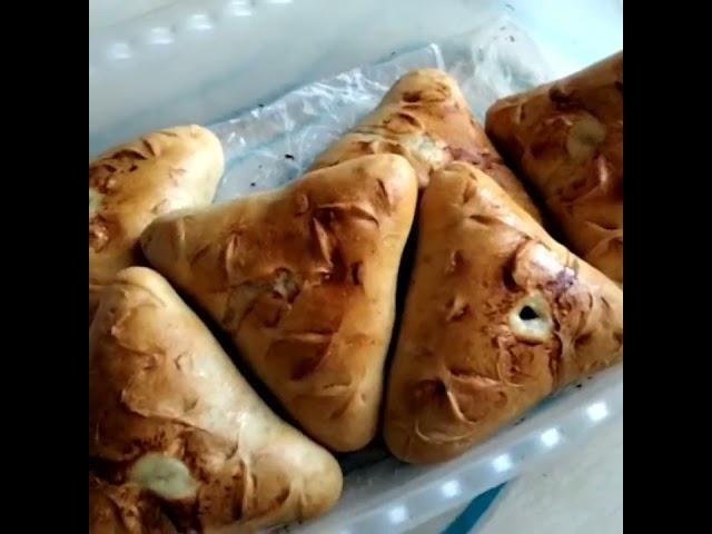 Meat and Potatoes in the dough. Uchpuchmak.
