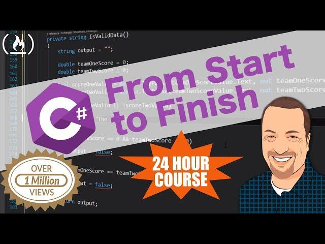 Create a C# Application from Start to Finish - Complete Course