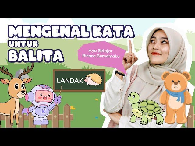 Belajar Bicara Untuk Balita | Bermain Mengenal Hewan - Belajar Kata, Lagu Interaktif, Suara Hewan