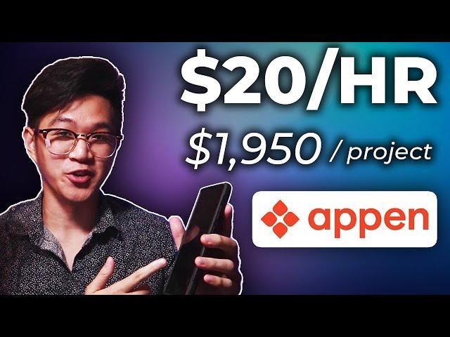 Make Money Working FROM HOME Online with Appen Review!