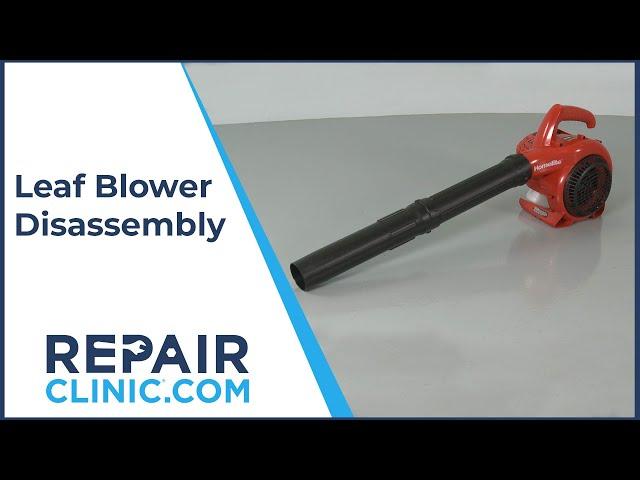 Homelite Leaf Blower Disassembly – Leaf Blower Repair Help