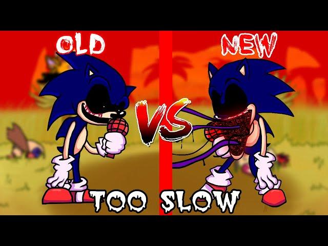 FNF': Vs Sonic.exe 2.0 UPDATE - Too Slow (Old Vs New) (1.5 vs 2.0)