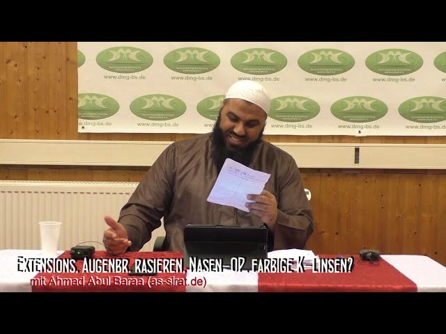 Ahmad Abul Baraa - Extensions, Augenbrauen rasieren, Nasen-OP,  farbige Kontaktlinsen