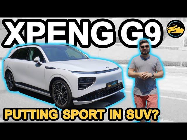 Sporty Premium EV Chasing the Porsche Cayenne - Xpeng G9 (First Drive)