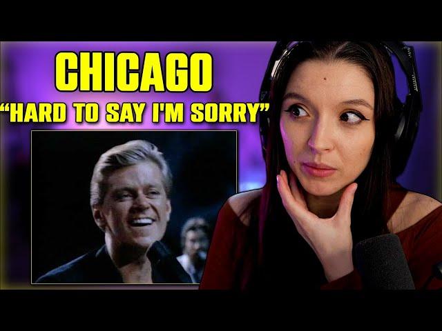 Chicago - Hard To Say I'm Sorry | FIRST TIME REACTION | (Official Music Video)