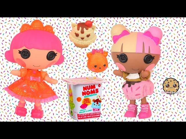 Num Noms Surprise Blind Bag Toy Unboxing & Lalaloopsy Spoons Waffle Cone Giggly Fruit Drop Dolls