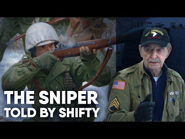 Shifty Powers tells the sniper story from the battle of Foy in this short clip