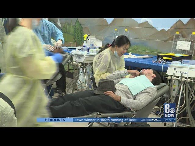 Serving Up Smiles: Free dental clinic for homeless, low-income Nevadans