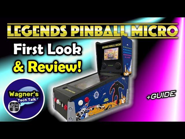 AtGames Legends Pinball Micro: First Look and Review!