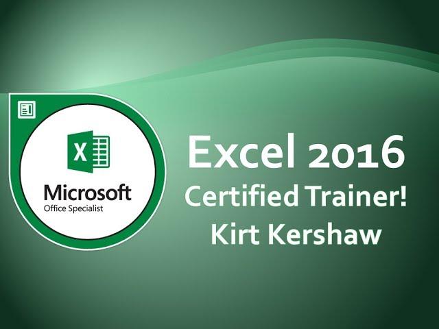 Excel 2016: FlashFill