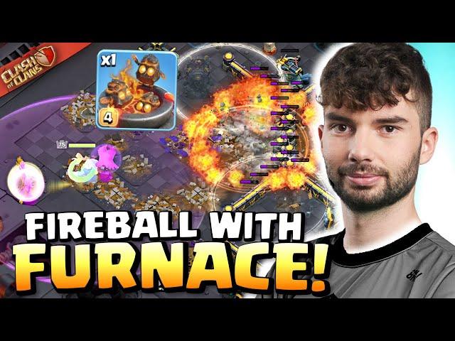 Kingsman proves FURNACE should be used with FIREBALL! Clash of Clans
