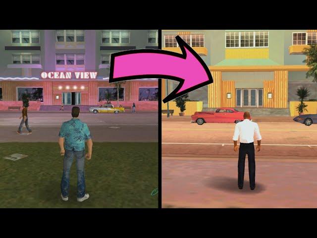 GTA Vice City vs GTA Vice City Stories MAP COMPARISON