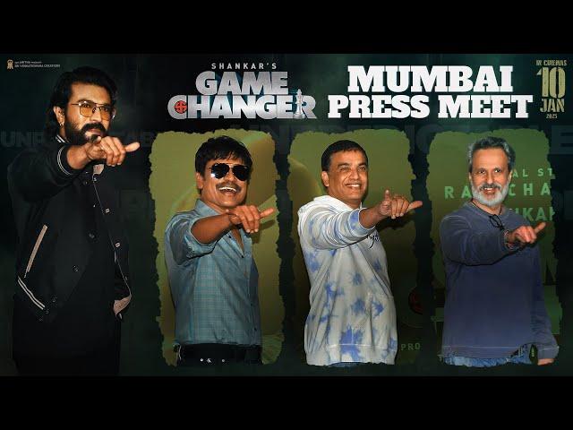 Game Changer Mumbai Meet Live - Ram Charan | Shankar | Raju, Shirish | Kiara | Thaman S