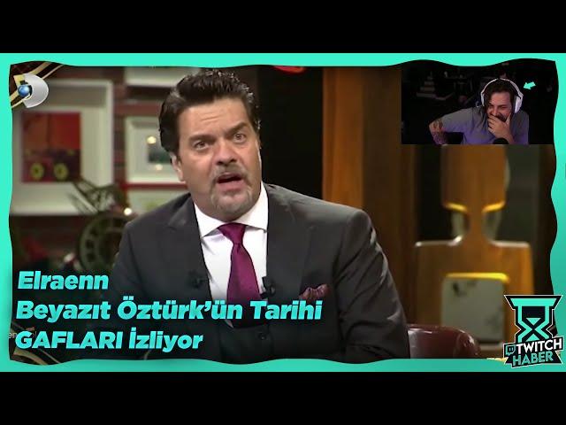 Elraenn - "Beyazıt Öztürk'ün Tarihi Gafları" İzliyor (Beyaz Show)