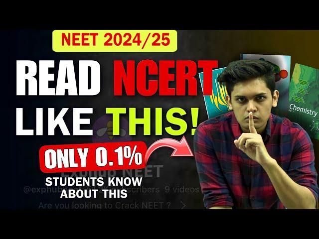 How to Read NCERT for NEET?| Only 0.1% students follow this| Prashant Kirad