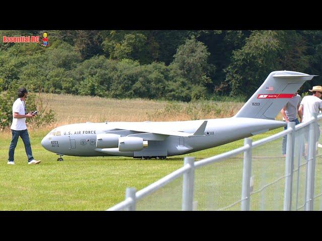 Ramy RC flies Tyler Perry's Giant 149KG XXXL C-17 Globemaster at Airliner Meeting 2024