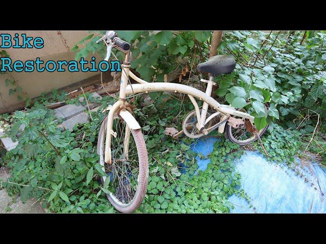 OLD CHILD BIKE RESTORATION.