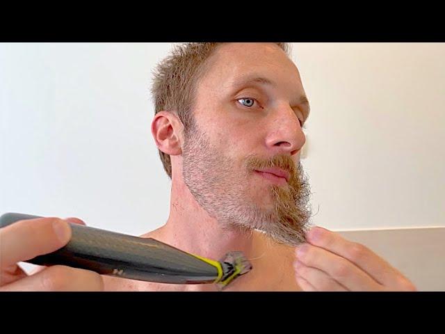 How To Maintain a Scruff Stubble Beard Using Electric Shaver OneBlade? Beard Trimming