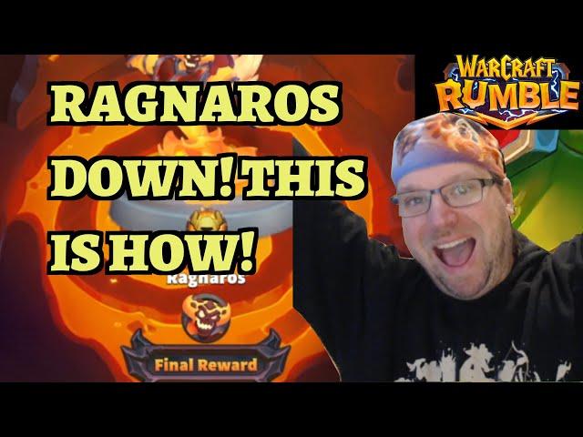 Ragnaros Boss Guide - Molten Core Raid - Warcraft Rumble