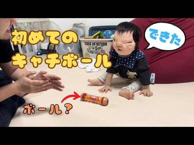 【あんよがフィーバー】そんな遊びできちゃうの？！プールにも再挑戦！【1歳8ヶ月】