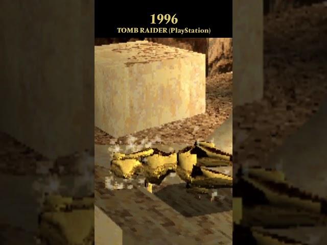 The History of Lara Croft Being Turned to Gold